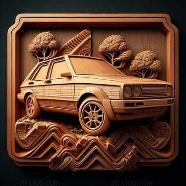 3D мадэль Dodge Omni (STL)